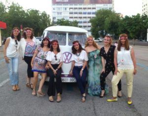 Furgoneta hippie madrid