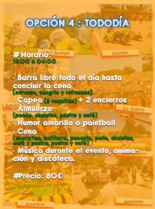 Despedida de soltero actividades