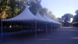 Alquiler carpas ferias eventos
